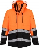 Jacketa de protectie Parka EV4 Hi-Vis, portocaliu, Portwest