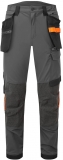 Pantaloni de lucru stretch Holster, Gri metalic, Regular, Portwest EV4