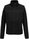 Jacheta fleece EV4, negru, texturat, Portwest