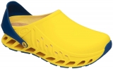 Saboti de lucru autoclavabili Evoflex, galben/navy blue, marimea 35, Scholl