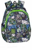 Rucsac CoolPack Jerry, 3 compartimente, Monster Team