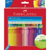 Creioane Colorate 48 Culori Grip 2001 Faber-Castell 