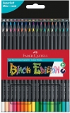 Creioane colorate triunghiulare Black Edition 36 culori/set Faber Castell