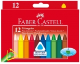 Creioane cerate triunghiulare Faber-Castell