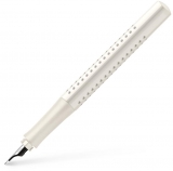 Stilou Grip 2010 Alb Cocos, penita B, Faber-Castell