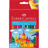 Carioci superlavabile 2021, 24 buc/set Faber-Castell