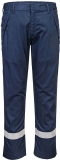 Pantaloni de protectie FR rezistenta chimica, bleumarin, Portwest