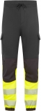 Pantaloni de protectie PW3 Modaflame HVO Jogger Portwest, negru/galben