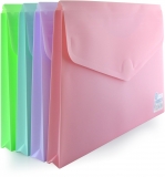 Mapa Office box A4+, din plastic, 30 mm, in V, culori asortate