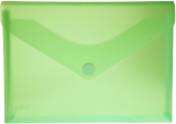 Mapa Office box A4+, din plastic, 30 mm, in V, verde