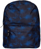 Ghiozdan classic, negru cu bleumarin, S-Cool