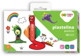 Plastilina scolara, 10 culori, Happy Color