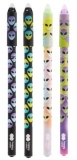 Roller gel cu rescriere, 0.5 mm, albastru, Go Alien, Happy Color, diverse culori