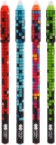 Roller gel cu rescriere, 0.5 mm, albastru, Pixi, Happy Color, diverse modele