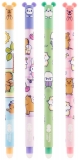 Roller gel cu rescriere Happy Color, 0.5 mm, albastru, Kapibara Yummy Yum, diverse culori
