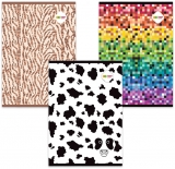 Caiet A5, 48 file, patratele, diverse modele, Happy Color