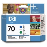 Cap Imprimare Blue & Green Nr.70 C9408A Original Hp Designjet Z3200