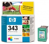 Cartus Color Vivera Nr.343 C8766Ee 7Ml Original Hp Deskjet 6540
