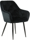 Scaun dining HTS-D19 Negru Stema Partner 