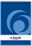 Bloc notes cu spira A6, 50 file, dictando, X.Book, Herlitz