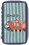 Penar neechipat 2 fermoare, Dino Fun, Herlitz