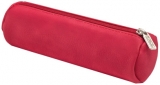Necessaire rotund din piele sintetica, culoare fuchsia, Herlitz 