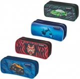 Necessaire dublu pentru baieti, diverse modele, Herlitz 