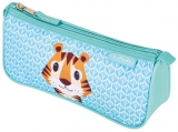 Necessaire triunghiular sport, motiv Cute Animals Tiger Herlitz 