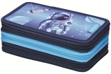 Penar echipat 31 piese, 3 fermoare, Cosmic Explorer, Herlitz