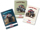 Caiet A5, 48 file, dictando, Monster Truck, Herlitz 