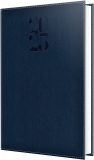 Agenda Herlitz datata 2025, A5, 352 pagini, DeLuxe, culoare albastru
