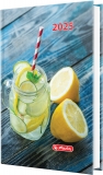 Agenda Herlitz datata zilnic 2025, A5, 352 pagini, Motiv Lemonade