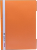 Dosar sina A4 PP, perforat portocaliu, Herlitz  