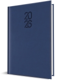 Agenda Herlitz datata 2026, A5, 352 pagini, Tucson, culoare bleumarin