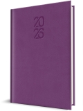 Agenda Herlitz datata 2026, A5, 352 pagini, Tucson, culoare liliac