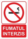 Indicator Fumatul interzis, 148x210mm