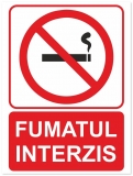 Indicator Fumatul interzis, 105x148mm