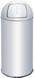 Cos de gunoi 25l inox forma cilindrica PUSH Oslo Jofel 