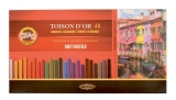 Creta uscata patrata Toison D or, 48 culori/set Koh-I-Noor