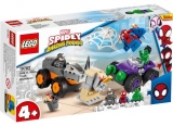 Hulk vs Rhino confruntarea cu camioane 10782 LEGO Marvel Super Heroes 