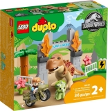 Evadarea dinozaurilor T-Rex si Triceratops 10939 LEGO Duplo 