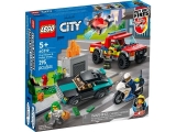 Salvarea de incendiu si urmarirea politiei 60319 LEGO City 