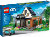 Casa familiei si masina electrica 60398 LEGO City