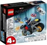 Infruntarea dintre Captain America si Hydra 76189 LEGO Marvel Super Heroes 