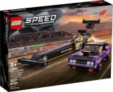 Mopar Dodge SRT Top Fuel Dragster si 1970 Dodge Challenger 76904 LEGO Speed Champions 