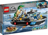 Evadarea cu barca a dinozaurului Baroyonyx 76942 LEGO Jurassic World 