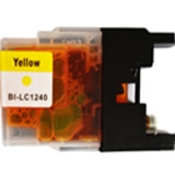 Cartus toner compatibil Brother LC1240 Y yellow ink Euro Print