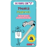Joc educativ Pixplica magnetic, Purple Cow 