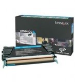 Cartus Toner Cyan Return C736H1Cg 10K Original Lexmark C736N