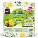 Prosop bucatarie Luxia XXL, 330 foi, 2 straturi, decor lamaie